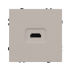 Механизм HDMI розетки Arlight SCT-NOBE-MHD1-SFPL-CA (Кашемир) 061842