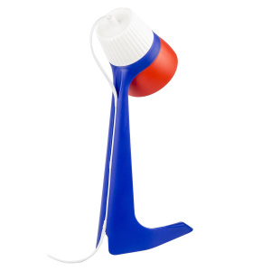 Настольная лампа Uniel ULO-K22 D/E14/A WHITE/BLUE/RED