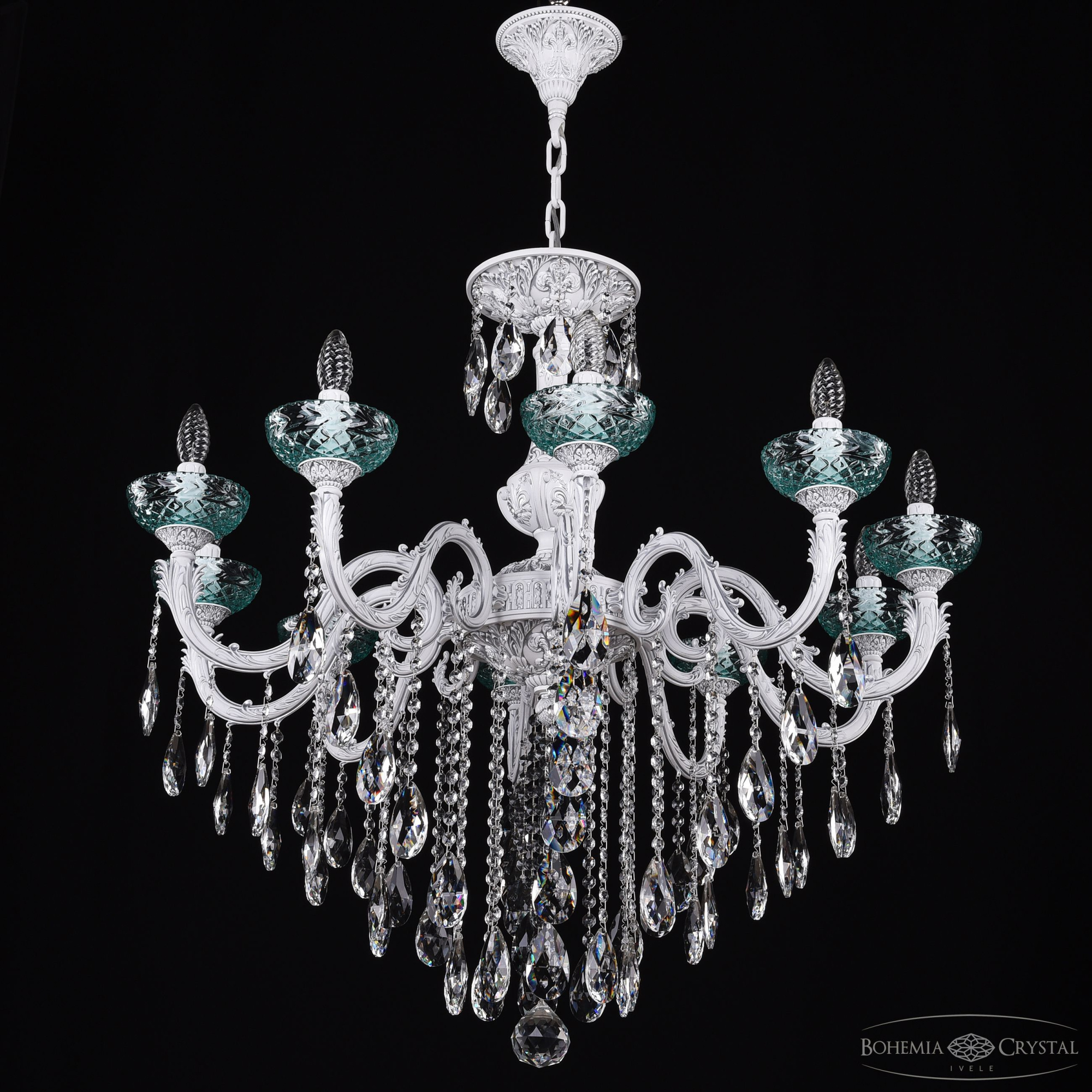 Подвесная люстра Bohemia Ivele Crystal AL79101/10/300 B WMN P Birusa/M-1F