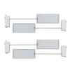Трековый прожектор для растений (4 шт.) Uniel ULB-P37-12W/SPFR/K WHITE 3М SET42 UL-00012710