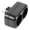 Разветвитель сетевой 2-местный Stekker 250V 16A ABS ADP16-22-20 50680