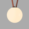 Трековый однофазный светильник Denkirs Belty Orb DK5555-BK