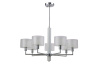 Люстра на штанге Crystal Lux MAESTRO SP-PL7 CHROME