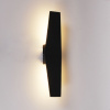 Уличный настенный светильник Reluce 86877-9.2-001JH LED2*6W BK