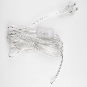 Сетевой шнур Uniel UCX-C12/01A-450 CLEAR UL-00007235