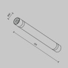 Соединитель Maytoni Shelf CA011-L300-B