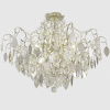Потолочная люстра Crystal Lux ESMIRALDA PL9 SILVER