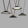Трековый однофазный светильник Denkirs Belty Flow DK5565-BK