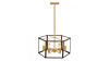 Подвесная люстра Lumina Deco Lorton LDP 1142-6 BK+MD