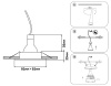 Встраиваемый светильник Ambrella Light Techno Spot Standard Tech TN102727