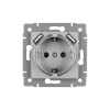 Механизм розетки с USB зарядкой Arlight SCT-MUAA-PL-GR-V (250V, 16A) 049820