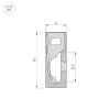 Силиконовый профиль Arlight WPH-FLEX-0616-SIDE-S9-5m FULL BLACK 045842