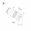 Прожектор Arlight ALT-RAY-R42-5W Warm3000 (RAL 6010, 25 deg, 230V) 042661