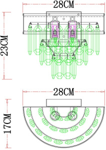 Бра Arte Lamp Diadem A1002AP-2CC