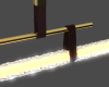 Подвесной светильник Delight Collection 8501P/L brass/clear