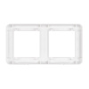 Рамка двухместная Arlight FRM-VERSA-PL-2-WH 043776
