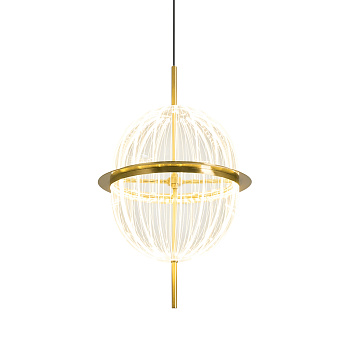 Подвесной светильник Delight Collection 8631P/C gold/clear