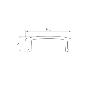 Экран Arlight WARDROBE-1930-2000 OPAL 053568