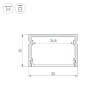 Профиль Arlight LINE-3020-2000 ANOD 046962