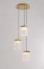 Подвесной светильник Delight Collection MD25020403-3A2 Satin gold