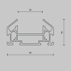 Профиль Maytoni Technical Accessories for tracks TRA001MP-112S