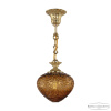 Подвесной светильник Bohemia Ivele Crystal 7003P/18 G Amber/H-1A