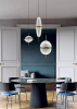 Подвесной светильник Delight Collection 8631P/C gold/clear