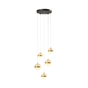 Каскадная люстра Maytoni Area MOD295PL-L60BBS3K
