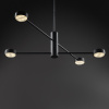 Люстра на штанге Freya Tactic FR5363CL-04B