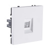 Розетка Ethernet RJ45 Cat.6, белый матовый Kollinger Eclipse EC-017WH