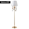 Торшер Crystal Lux Mercedes PT1 Gold/Color