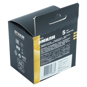 Терморегулятор механический Stekker Эмили RSW00-5120-10 платиново-серый, soft touch 50712