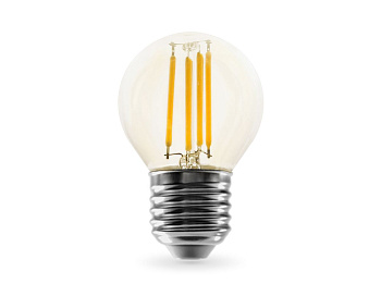 Филаментная светодиодная лампа Ambrella Light Bulbing E27 15W 4000K шар 451524