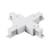 Соединение крестовое с подводом питания к треку 5040xx-(F)/(R) Lightstar Quattro 504146-FR