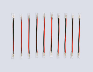 Соединитель гибкий двухсторонний Ambrella Light Illumination COB 12/24V для лент 5mm (2 конт.) (10шт. в комплекте) GS7885