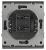 Переключатель Эра Arktik 16-1108-06 перекрёстный 10АХ-250В графит Б0070389