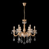 Подвесная люстра Crystal Lux ELIZABETH SP6 BRASS
