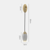 Бра DeLight Collection Celestial MT8847-1W brass
