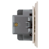 Выключатель 1-клавишный (механизм) Stekker Мия 250В 10А RSW10-3103-08 пудровый жемчуг 50472