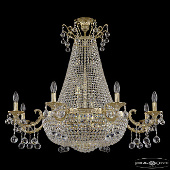Потолочная люстра Bohemia Ivele Crystal 2128H208/8/100IV/Y1 G