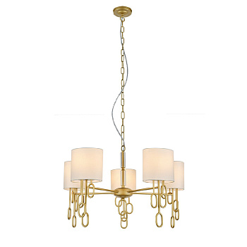 Подвесная люстра Indigo Amali 13026/5P Gold V000479