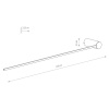 Настенный светильник Nowodvorski Arm Led L Black 10367