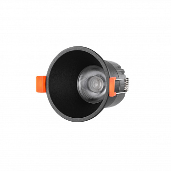 Встраиваемый светильник Iledex Technical Mars DIM 207-7W-D75-4000K-24DG-BK