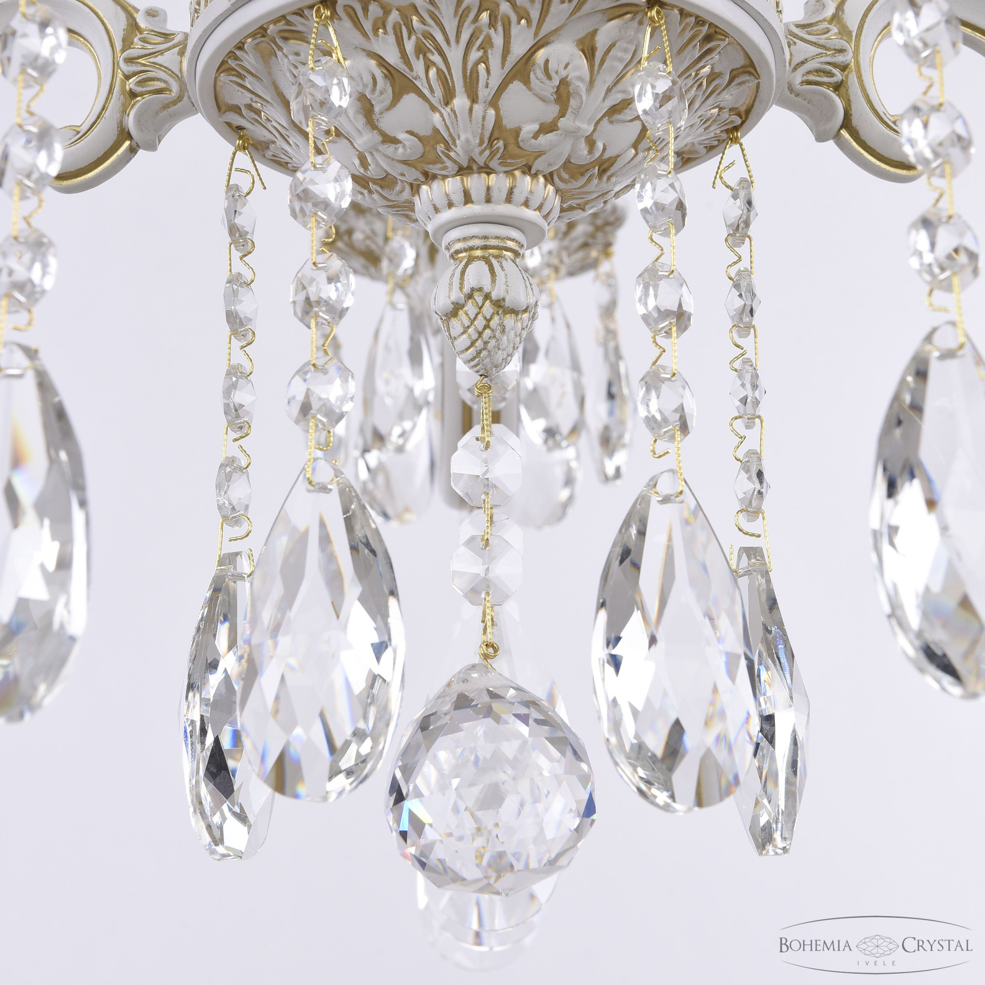 Подвесная люстра Bohemia Ivele Crystal AL78101/5/175 A WMG