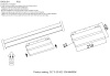 Трековый магнитный светильник Crystal Lux CLT 0.33 002 12W WH M4000K