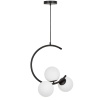 Подвесная люстра Lumina Deco Bonio LDP 7031-3 BK