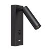 Спот Arlight SP-BED-CHARGE-S60x125-3W Warm3000 (BK, 20 deg, 230V, USB-A, USB-C) 029629(1)