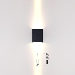 Уличный настенный светильник Odeon Light Nature Arrow 7188/10WL