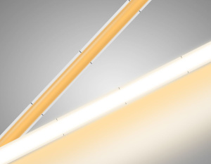 Светодиодная лента Ambrella Light COB 400Led/10W m/ 24V IP20 3000K/ 5m*5mm*2.1mm (2 конт.) GS4611
