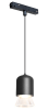 Трековый магнитный светильник iLedex Vision 4822-015-D72-8W-38DG-4000K-BK